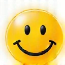 Mosolygós arc ikon, ami a javuló közérzetet és energiaszintet jelképezi.